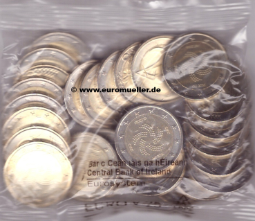 Beutel 2 Euro Gedenkmünze Irland 2026 EU-Ratsvorsitz